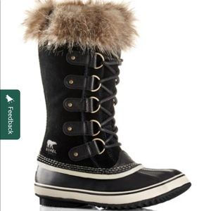 Durable, cute and comfortable SOREL suede snow boots